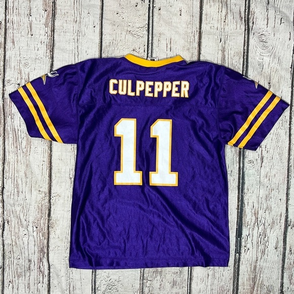 Daunte Culpepper Minnesota Vikings NFL Football Boys Youth Jersey XL - Picture 2 of 5